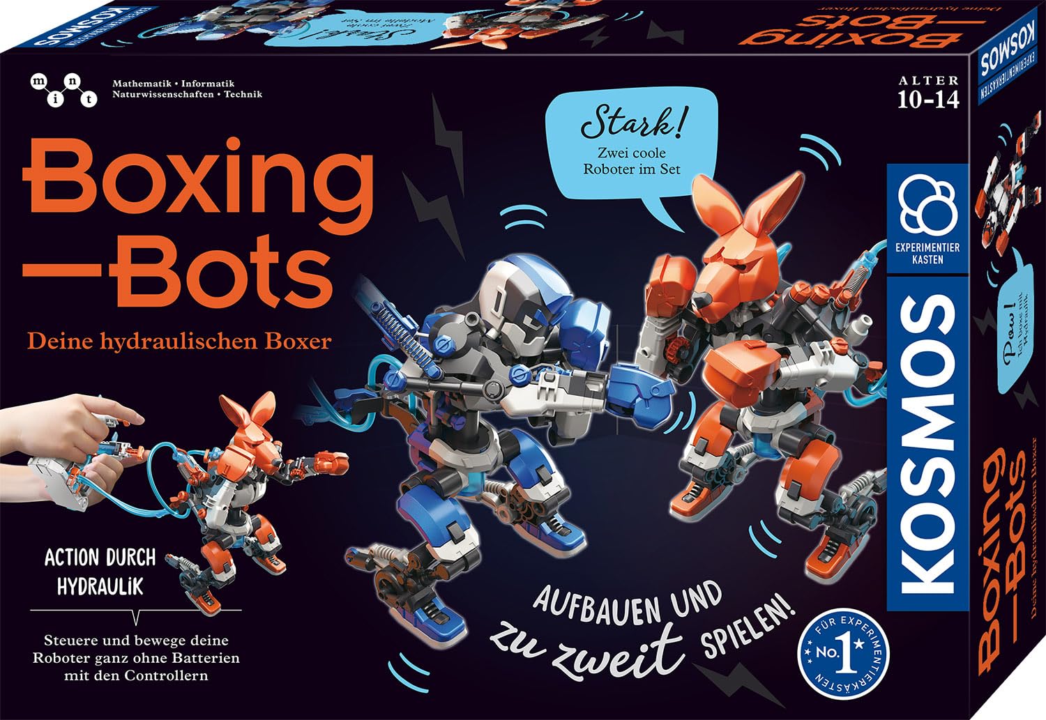 Kosmos, Boxing, Bots, Hydraulik-Boxer, Als, Experimentierset, Für, Kinder, Ab, 10, Jahren, 621162, Roboter, Plakat