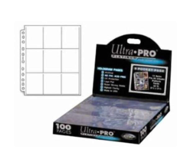 ULTRA, PRO, 81320, 9-Pocket, Platinum, Pages