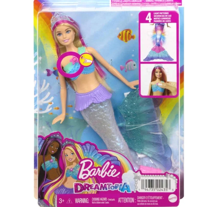 Barbie, Zauberlicht, Mee, Malibu, Puppe, HDJ36