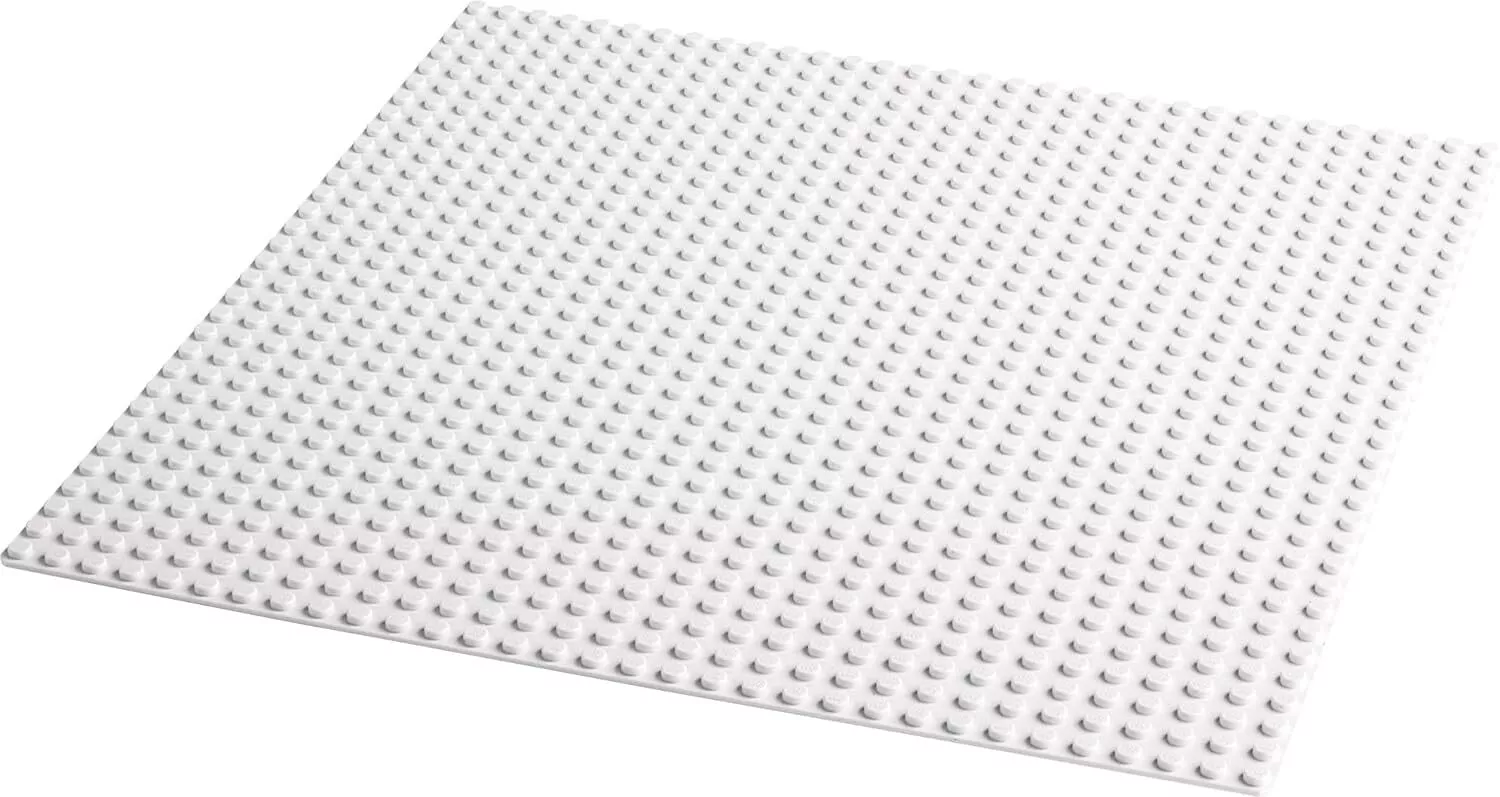 LEGO Classic Weiße Bauplatte 11026 – 32×32 Noppen, weiß, als Baubasis