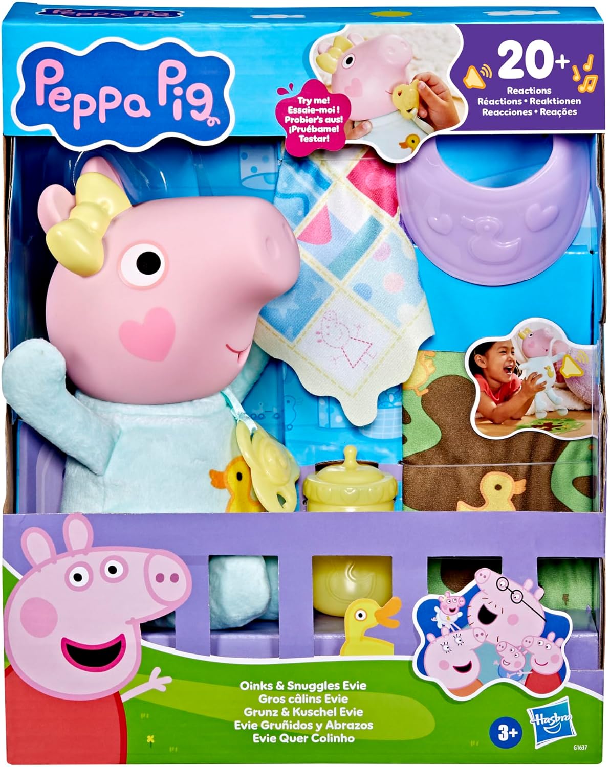 Peppa Pig Oinks And Snuggles Feature Item Baby, Person