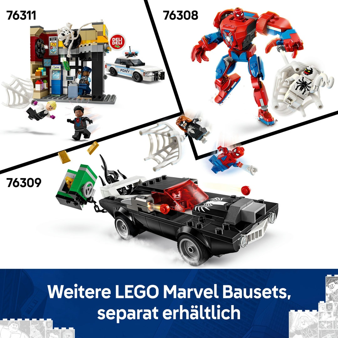 LEGO® MARVEL Super Heroes™ 76309 Spider-Man vs. Venom Muscle-Car