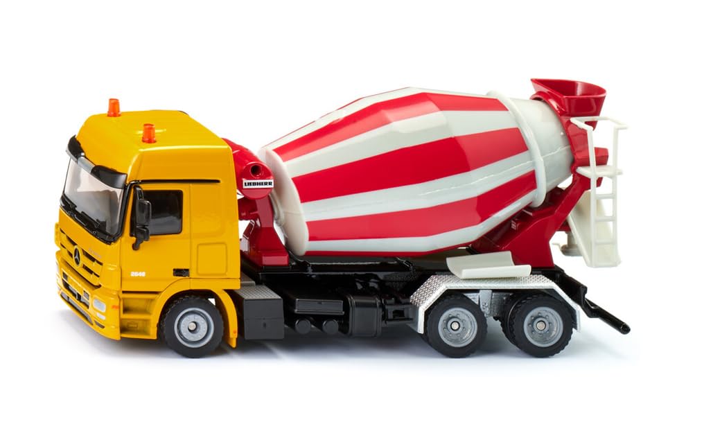Siku, Fahrmischer, Mercedes-Benz, mit, Liebherr, Aufbau, 10353900004