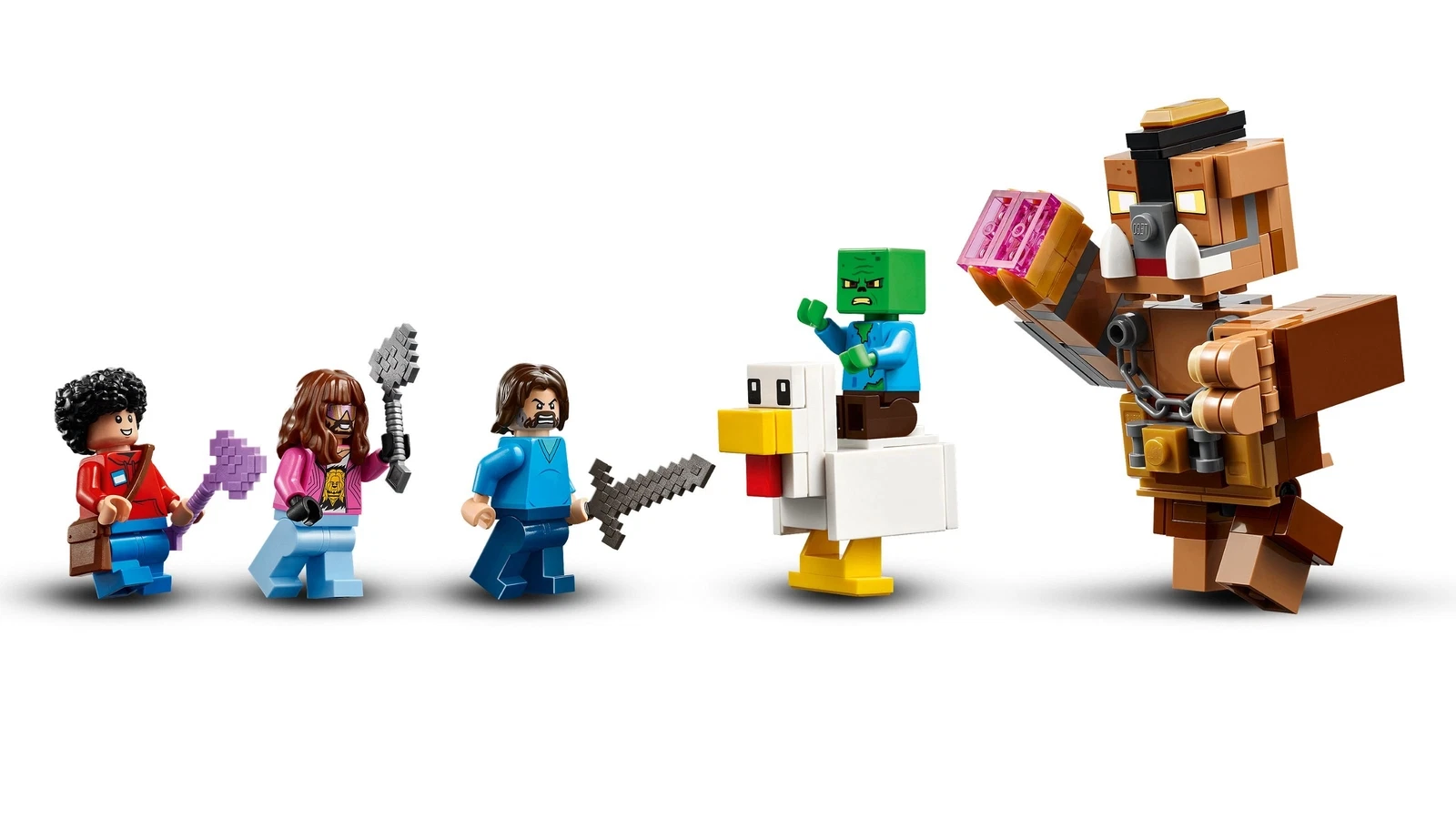 LEGO® Minecraft™ 21272 Waldanwesen mit Boxring