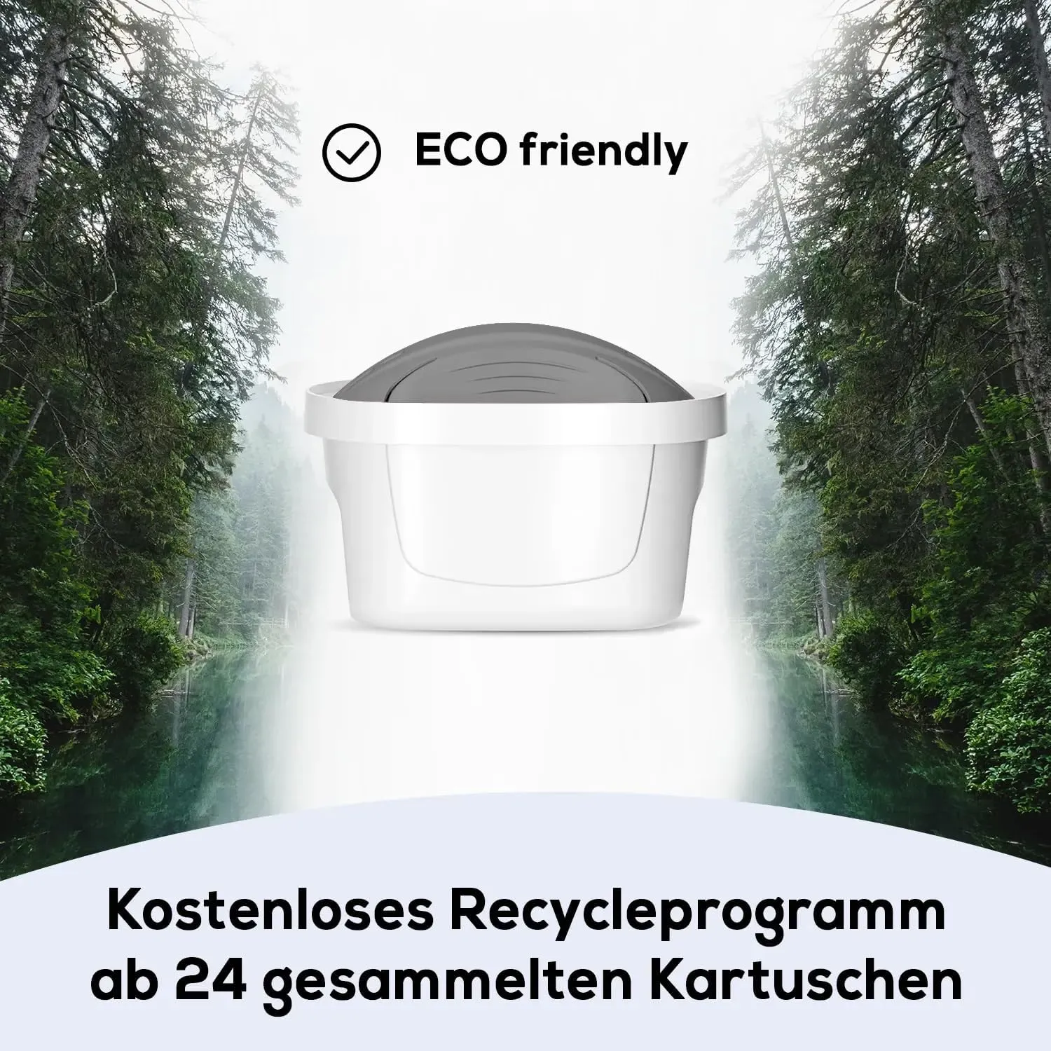 PEARLCO 262039 Protect+ Unimax Filterkartuschen – 3er Pack – für sehr hartes Wasser