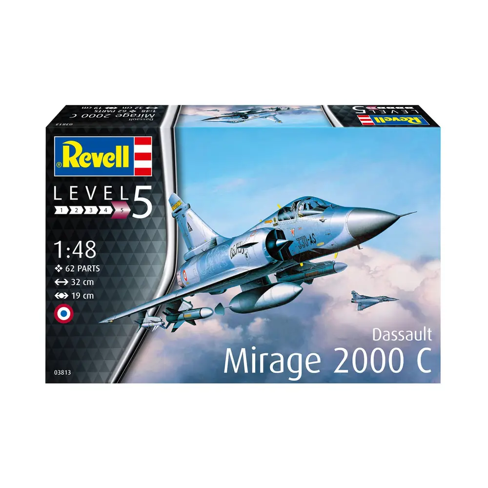 Revell 03813 Dassault Mirage 2000C Flugzeuge 1:48 Revell 03813 Dassault Mirage 2000C Flugzeuge 1:48