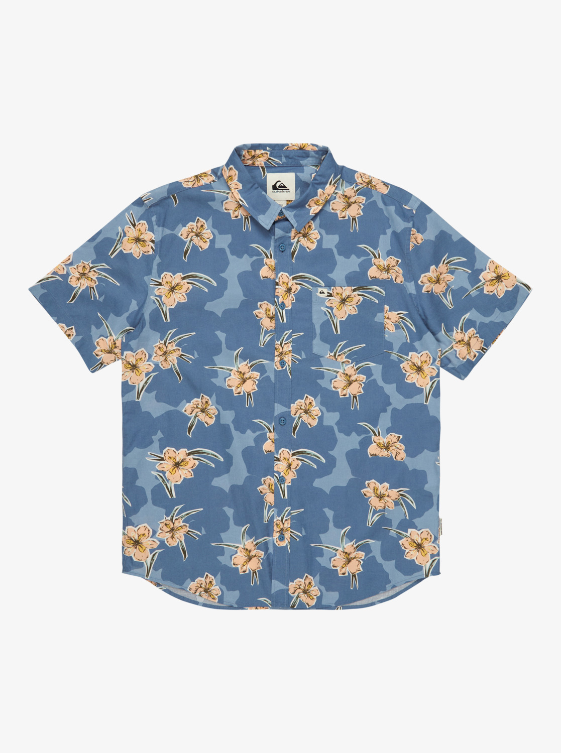 Quiksilver Apero Classic - Kurzärmliges Hemd für Männer Bekleidung, Hemd, Ärmel, Strandmode, Muster