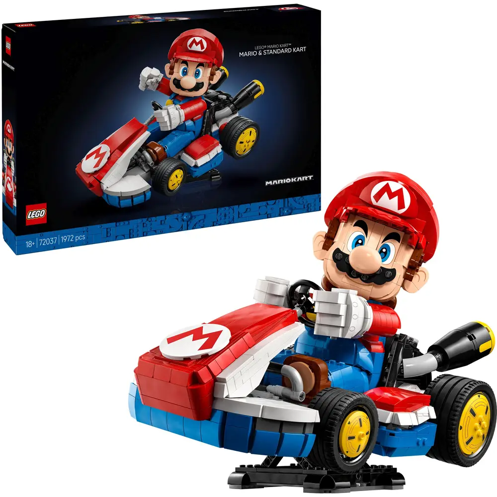 LEGO® Super Mario 72037 Mario Kart: Mario & Standard-Kart
