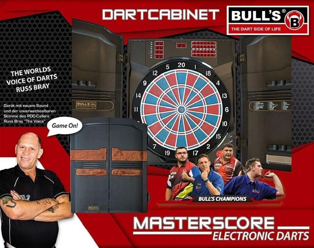 BULL'S Master Score RB Sound Elektronik Dartboard BULL'S Master Score RB Sound Elektronik Dartboard