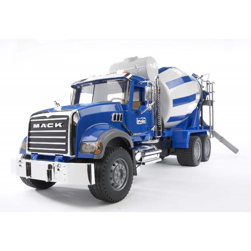 Bruder, 02814, Mack, Granite, Betonmisch-Lkw, Transport, Lastwagen, Fahrzeug, Maschine, Rad