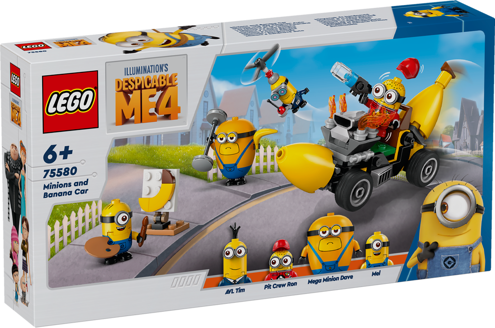 LEGO, 75580, Minions, und, das, Bananen, Auto, Spielzeug, Person