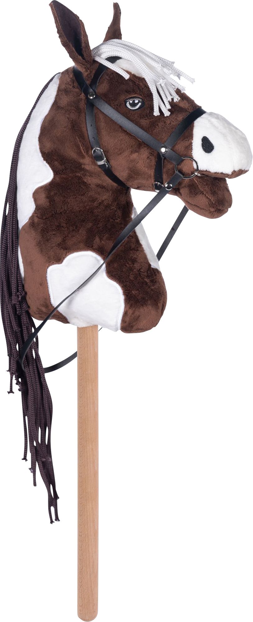 Hobby, Horse, braun/weiß