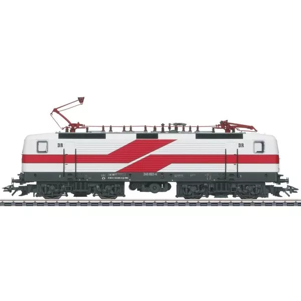 Märklin H0 37486 E-Lok BR 143 der EBS "Weiße Lady" mfx+ / Sound - Eurotrain Exklusivmodell Märklin H0 37486 E-Lok BR 143 der EBS "Weiße Lady" mfx+ / Sound - Eurotrain Exklusivmodell