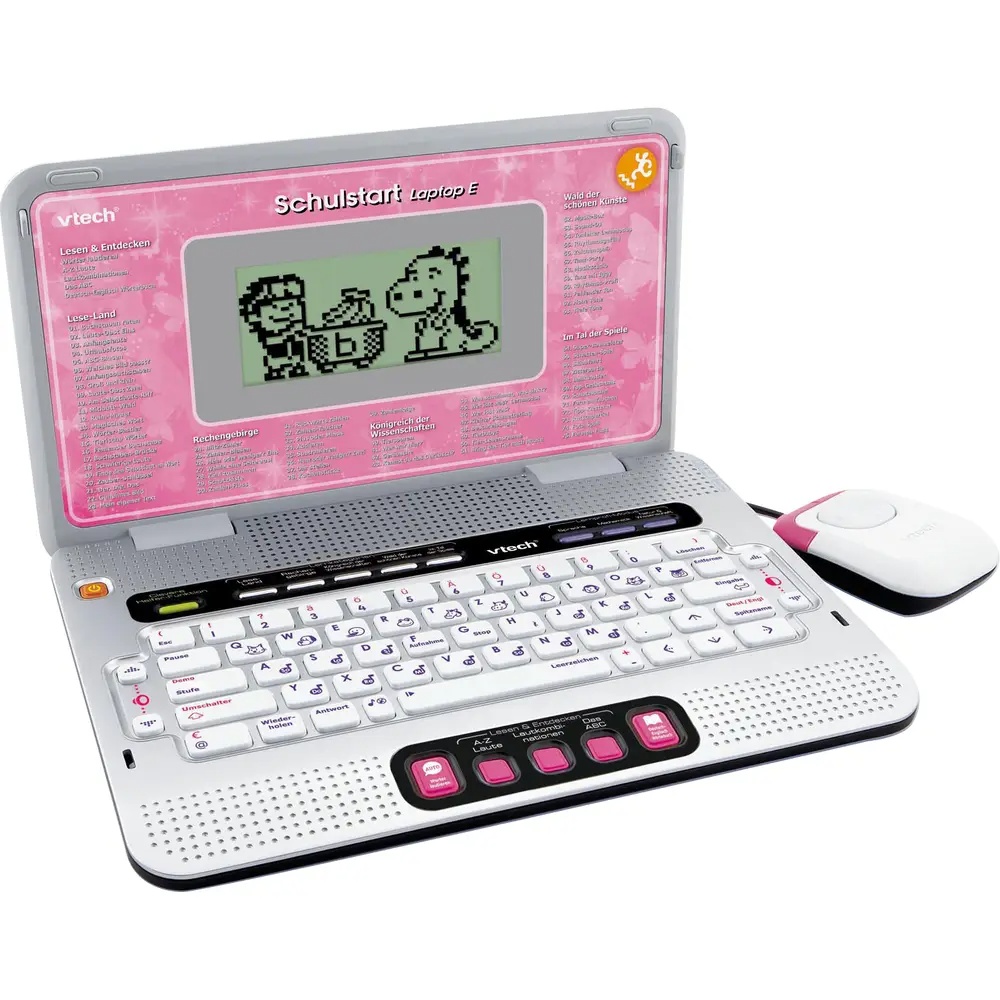 VTech Schulstart Laptop E Lerncomputer, 160 Spiele DE/EN, ab 6 Jahren VTech Schulstart Laptop E Deutsch/Englisch, 160 Lernprogramme Sprach‐Tools, Mathe, Naturwissenschaft etc., Lernprofi-Modus, ab 6 Jahren, Computer, Elektronik, Laptop, PC, Computerausrüstung