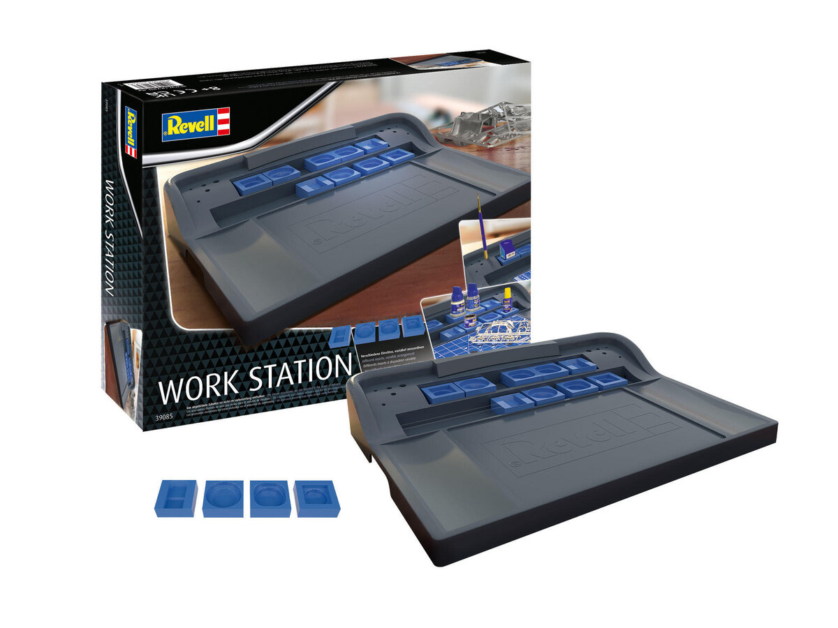 Revell, 39085, Work, Station, Revell, Arbeitsstation, für, Modellbau, Computer, Elektronik, Computer-Ausrüstung, Computerausrüstung, Tablet-Computer
