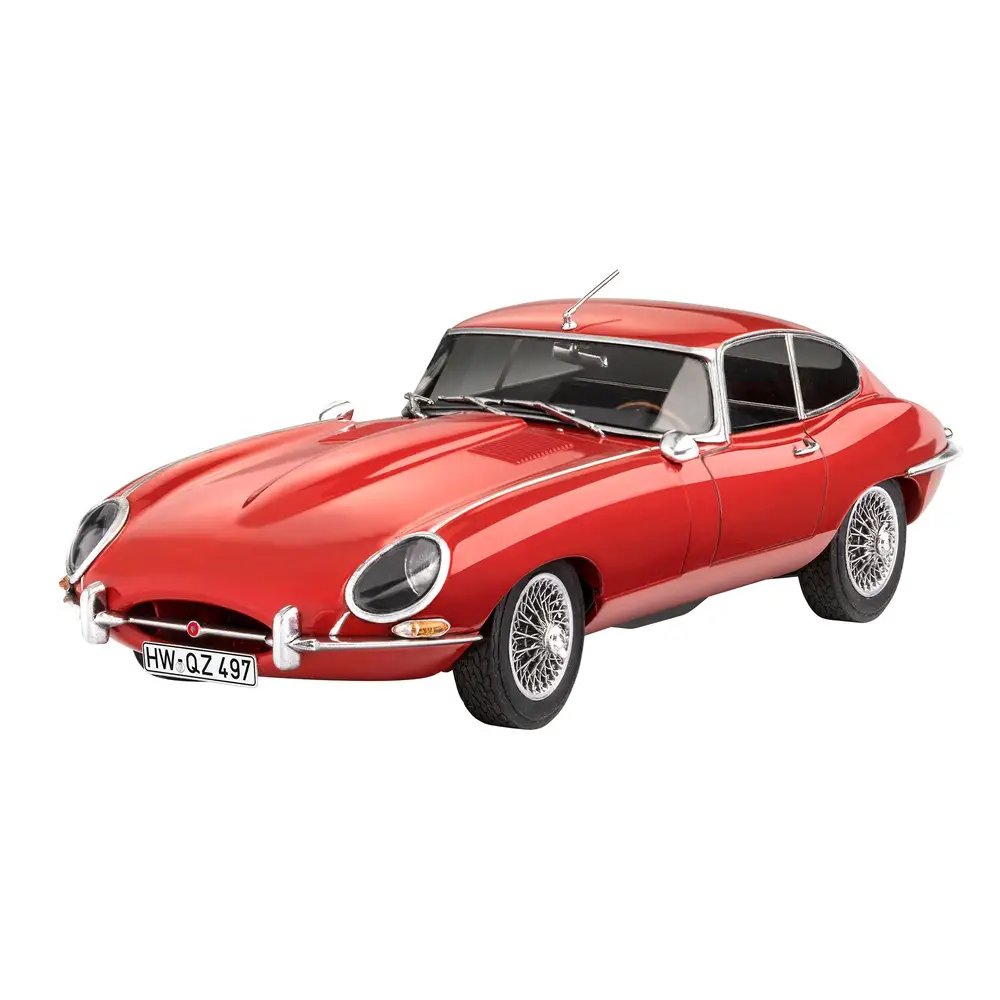 Revell 07668 Jaguar E-Type (Coupé) - Sportwagenklassiker Modell 1:24