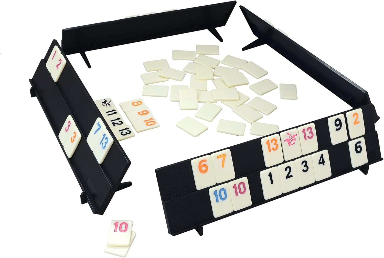 Noris Deluxe Set - Rummy Familienspiel mit hochwertigen Spielsteinen 606101779 Noris Deluxe Set - Rummy Familienspiel mit hochwertigen Spielsteinen 606101779