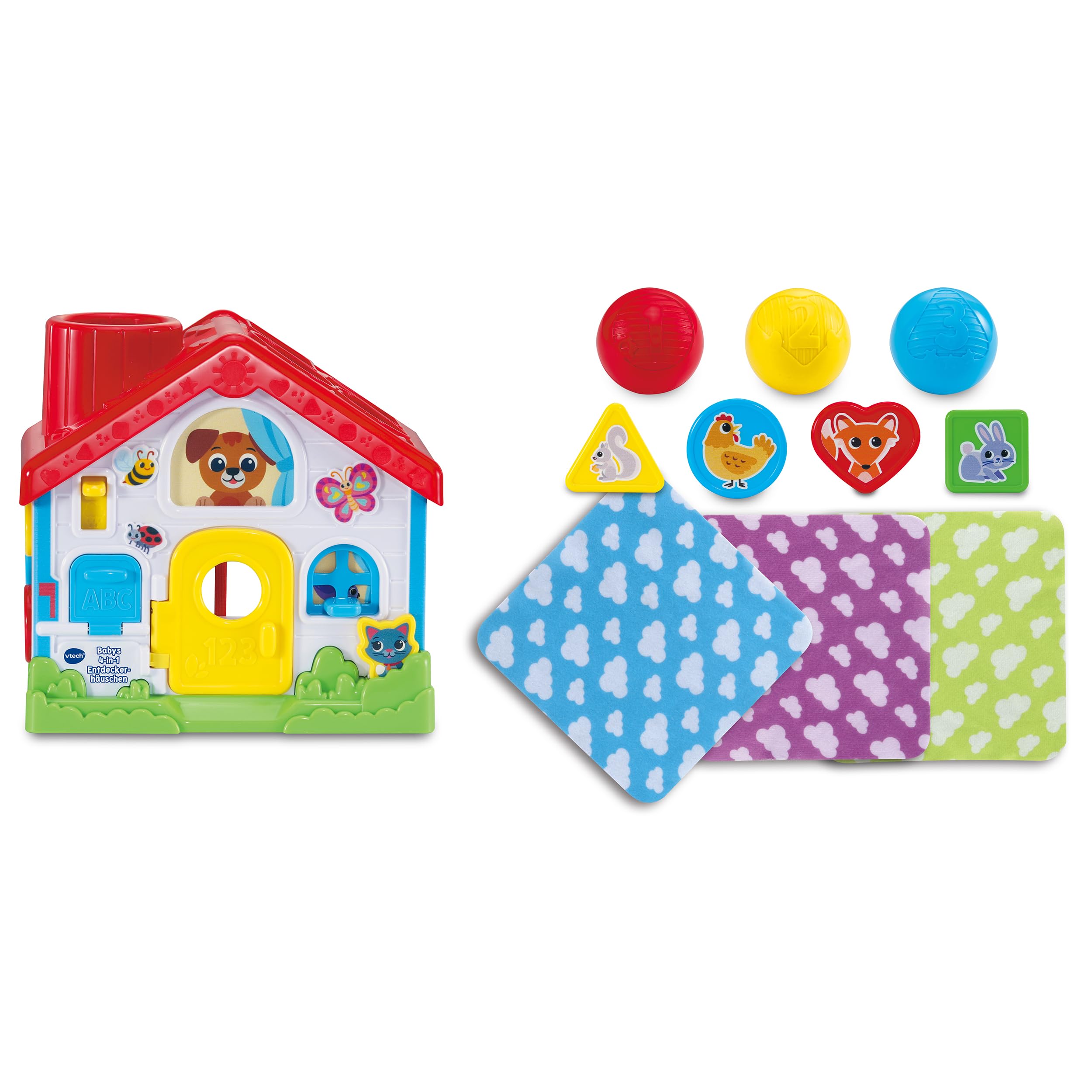 VTech, Babys, 4-in-1, Entdeckerhaus, 80620604