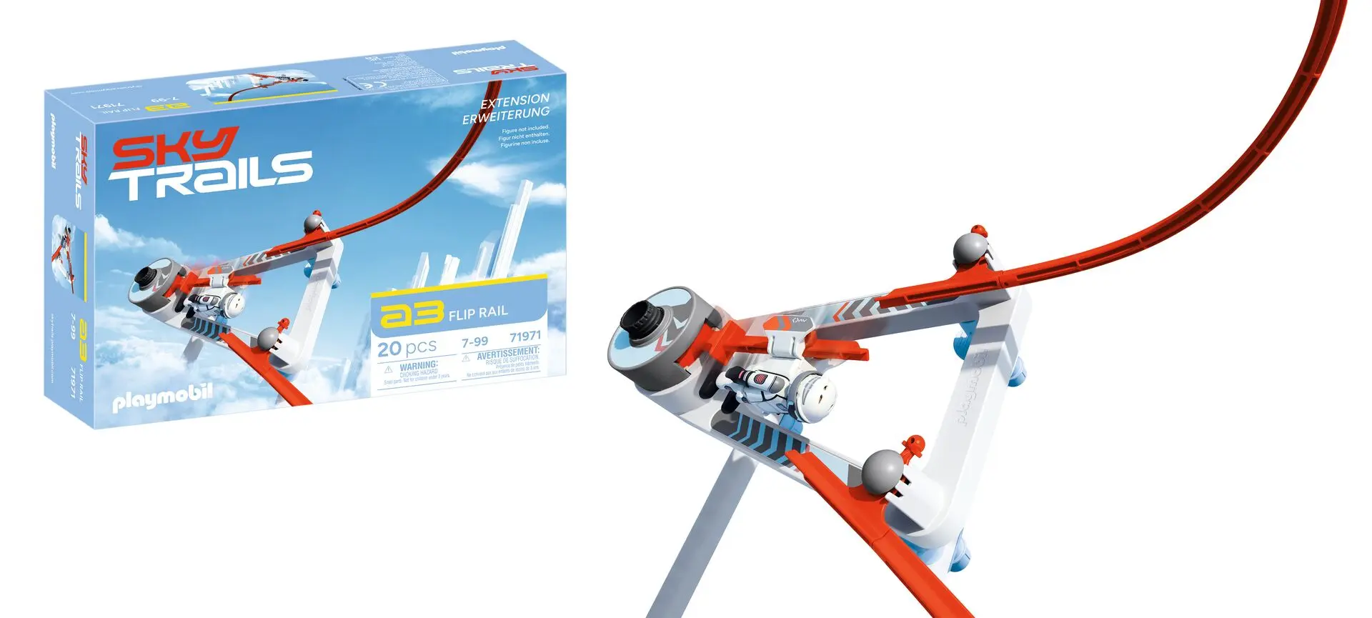 PLAYMOBIL 71971 Sky Trails: Flip Rail
