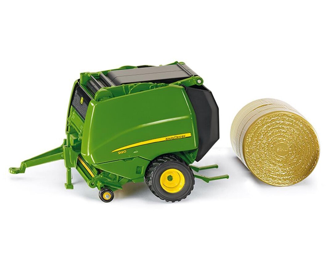 Siku, John, Deere, Ballenpresse, Gras, Pflanze, Maschine, Rad