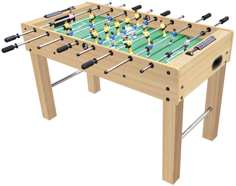 Natural Games Kickertisch 122 x 61 x 79 cm Spiel, Mace, Club, Waffe, Person