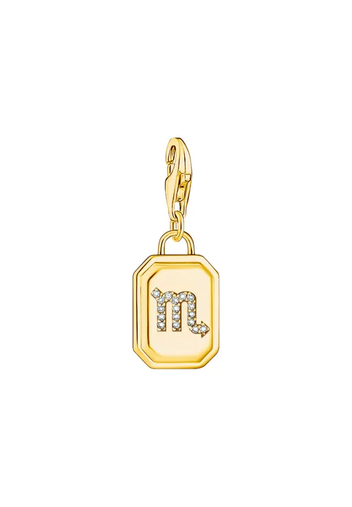 Thomas Sabo Anhänger Zodiac Skorpion Charm-Club Vergoldet Gelbgold 2160-414-39 Thomas Sabo Anhänger Zodiac Skorpion Charm-Club Vergoldet Gelbgold 2160-414-39
