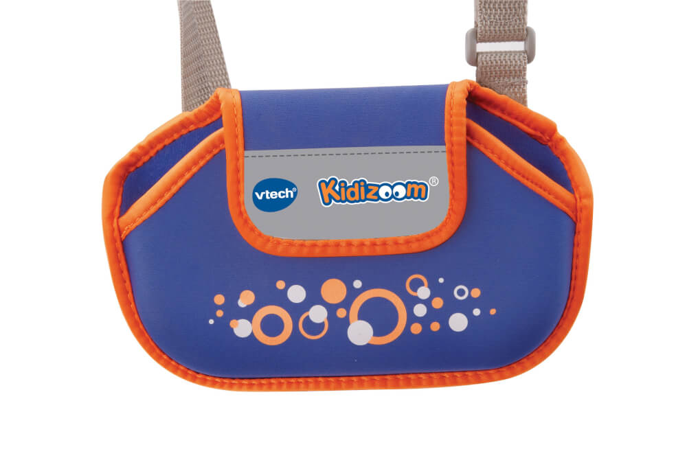 VTech KidiZoom Touch 5.0 Kinderkamera blau mit 5 MP Frontkamera, Touch-Display, Spiele, Effekte, inkl. Tragetasche, ab 5 Jahren,