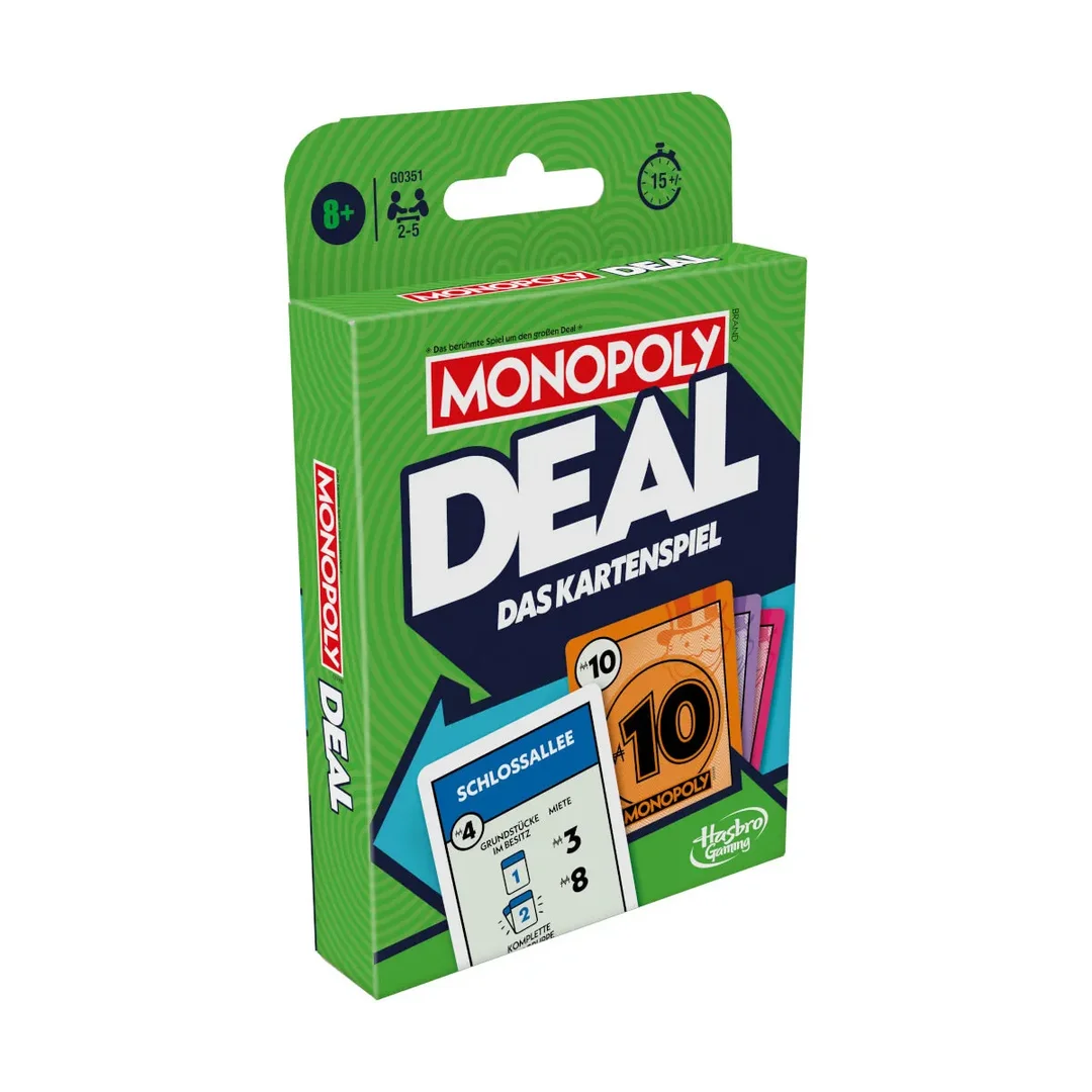 Monopoly, Deal, Kartenspiel, G0351100